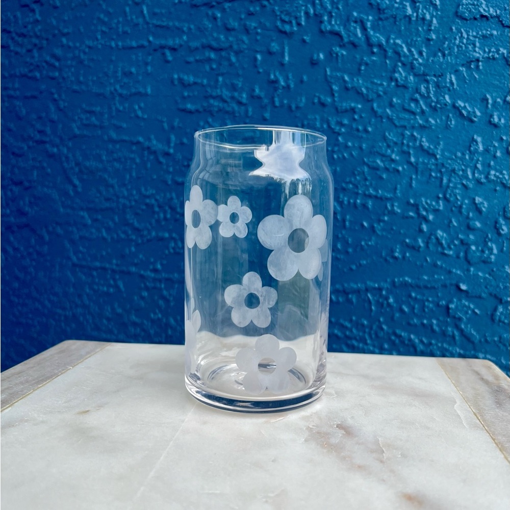 12oz Custom beer can glass